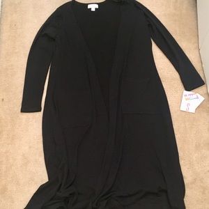 LulaRoe Solid Black Cardigan